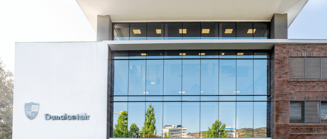Our School Spotlight Dunalastair Las Condes building facade.