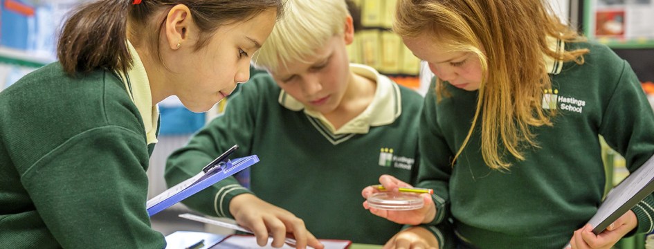 Students at Hastings School, a Cognita school in Spain