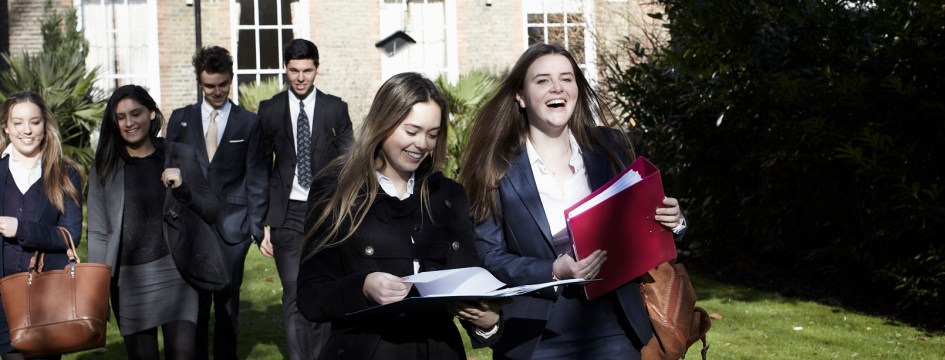 Students at North Bridge House Canonbury, a Cognita school in London